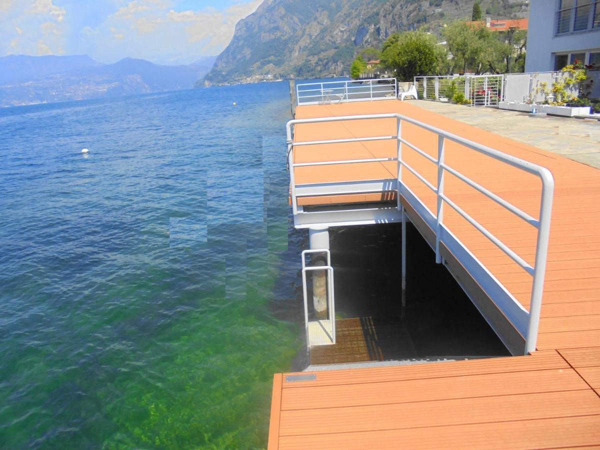 Direttamente Al Lago Apartments Marone Bagian luar foto